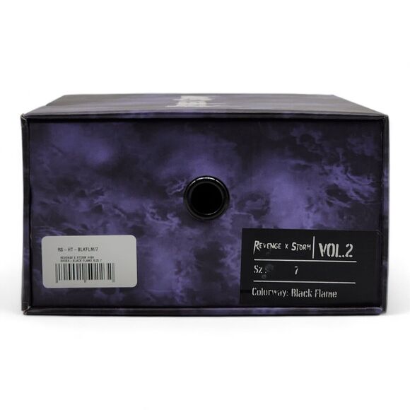 Revenge x Storm Vol. 2 Hi Top Sneakers in Black Flame US 7 NWB - Picture 8 of 8